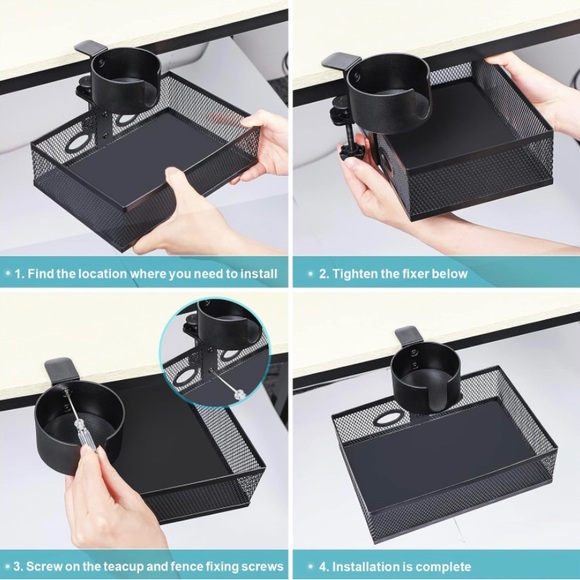 Under Desk Drawer Organizer - Picture 2 of 6